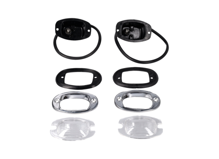 Luce targa, Completa. Porsche 356B/356C - 64463160105, 64463160505, 64463161105, 64463161405, 64463161505 - 644.631.601.05.SET Luce targa, Completa. Porsche 356B/356C - 64463160105, 64463160505, 64463161105, 64463161405, 64463161505 - 644.631.601.05.SET