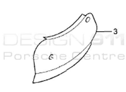 Piastra copridisco freno (INFERIORE) POSTERIORE. Porsche Carrera GT - 98035280101, 98035280201 Piastra copridisco freno (INFERIORE) POSTERIORE. Porsche Carrera GT - 98035280101, 98035280201