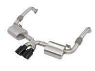 Escape deportivo de acero inoxidable sin válvulas. Porsche 987.1 Boxster / 987.1 Cayman - 9MS98711311731