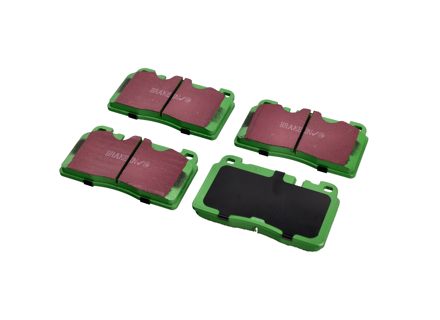 Plaquettes de frein avant EBC GREEN. Porsche Macan 2.0 - 8R0698151H, 9A769815100, PAC698151 - DP62168