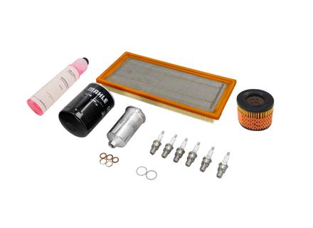 Engine Service Kit - Air/Fuel/Oil Filters, Spark Plugs & More - for Porsche 911 SC 3.0L 1978-1980 - 93010776401, 93010776403, 93011007600, 93011007602, 93011019600, 91111018502, 93011340100, 90012311830, 99917016290, 91110095601, 00004400204