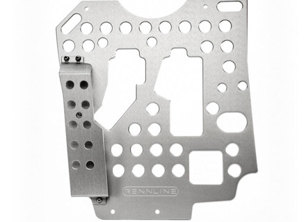 Panneau de plancher en aluminium Rennline. Côté conducteur. Porsche 964 / 993 RHD - F18RH Panneau de plancher en aluminium Rennline. Côté conducteur. Porsche 964 / 993 RHD - F18RH