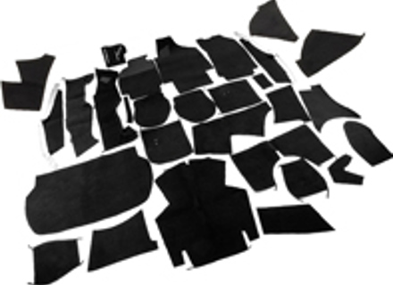 Set completo di moquette interna per Porsche 964 C2/C4 Coupe LHD Set completo di moquette interna per Porsche 964 C2/C4 Coupe LHD