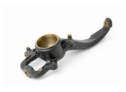 前转向节。保时捷 955 / 957 Cayenne - 95534115510, 95534115610