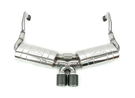 Maxflo Performance-Auspuffanlage. Porsche 981 Boxster / 981C Cayman - 98111192201, 98111192104, 98111192204, 98111122101, 98111123100, 98111132100, 98111142100, 98111143100, 98111122201, 98111123200, 98111132200, 98111142200, 98111192101