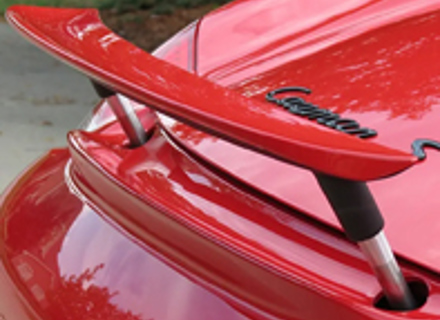 Spoiler posteriore 1' estensori alari. Porsche 987 Cayman - WE1 Spoiler posteriore 1' estensori alari. Porsche 987 Cayman - WE1