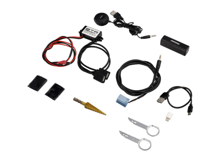 Bluetooth Nachrüstsatz Telefonieren und Audiostreaming 996/ 986 Boxster