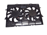 Radiador de agua con ventilador con capota. Porsche 95B Macán - 95B121003E, 95B121003C, 95B121003B, 95B121003A, 95B121003 Radiador de agua con ventilador con capota. Porsche 95B Macán - 95B121003E, 95B121003C, 95B121003B, 95B121003A, 95B121003
