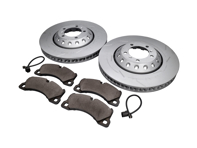 FRONT Brake Pads and Brake Disc Package. Porsche Panamera Turbo / Turbo S FRONT Brake Pads and Brake Disc Package. Porsche Panamera Turbo / Turbo S