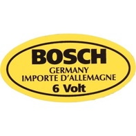 Adesivo '6 Volt' per Porsche 356 - PCG70100800 Adesivo '6 Volt' per Porsche 356 - PCG70100800