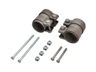 Kit di montaggio con fascette in titanio per silenziatore di scarico posteriore. Porsche 997 - 99711152000, 90037818301, 90037810501, 90038000501