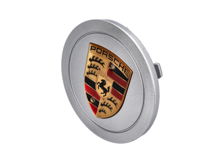 Wheel cap with full-colour crest, Silver. Porsche 993 - 9933613030761M Wheel cap with full-colour crest, Silver. Porsche 993 - 9933613030761M