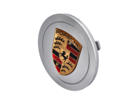 Radkappe mit farbigem Wappen, Silber. Porsche 993 - 9933613030761M Radkappe mit farbigem Wappen, Silber. Porsche 993 - 9933613030761M
