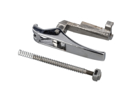 Deurhendeltrekker met hardware Chroom. Porsche 911 1969-77 - 91153106100, 91153106200, PCG53106000, 91153194100 - 1687151000, EQ871105