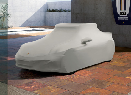 Outdoor car cover plus, in Beige. Porsche 911 (992) DAKAR - 99204401268