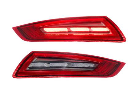 LED-achterknipperlichten met rode of getinte lens. Porsche 997.1 - 99763148503, 99763148603, 99763148504, 99763148604, 99763148505, 99763148605, 99763148506, 99763148606, 99763198100, 99704490001, 99704491121, 997631198200, 99704490002, 99704490021 - LF740, LF745