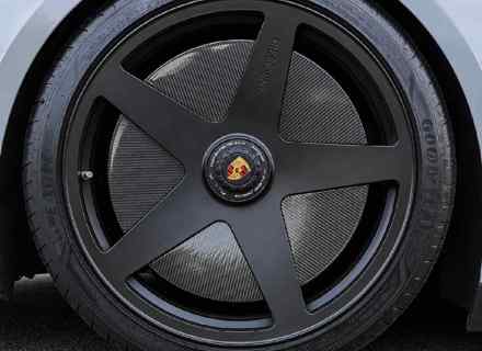 Cubierta del disco de freno trasero de fibra de carbono. Porsche 992.2 GTS - 992.26.05.BC, 992.26.05.VGC, 992.26.05.PR, 992.26.05.GB