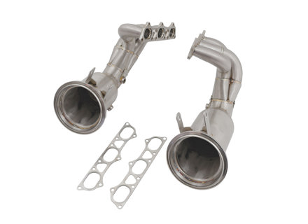 Collettori di scarico da gara con bypass del catalizzatore. Porsche 992 GT3 / 992 GT3RS - 0PB254400F, 0PB254400E, 0PB254450F, 0PB254450E, 0PB254400h, 0PB254400j, 0PB254450h, 0PB254450j