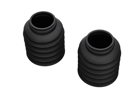 Jeu de 2 soufflets de jambe de force d'amortisseur. AVANT Porsche 996 / 997 - 99634350901