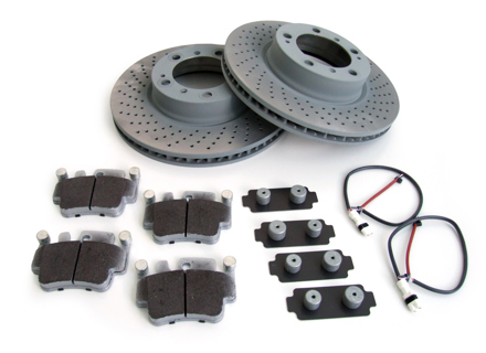 Pack Disques de Frein avec Plaquettes de Frein Sport BREMBO Porsche 996 1997-04 - 07B31417, 99735140501ABS, 99735140601ABS, 99761267701, 99635208602, 99635194800, 99635194802, 99735140501, 99735140601, 18136, 18137, 99761267700, 99661234700, 99761267790, 99761267791, 99761234700, 99635208601, 96435209601
