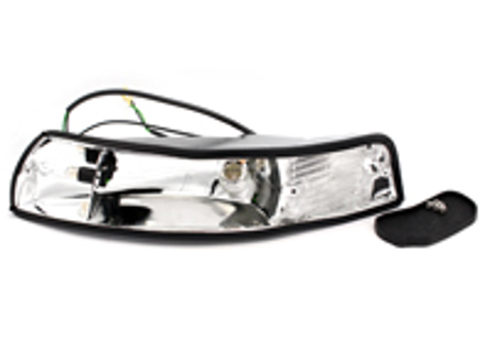 Indicator unit Front, Plastic casing. Porsche 911 1969-73 - PCG63193520, PCG63193620, 15960S, 15960D