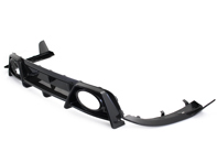 Achterdiffuser in droge koolstofvezel. Porsche 992 turbo / S - 992807983LOK1 - ML-PZJ077-PRO