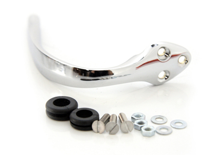 Maniglia cruscotto, cromata per Porsche 356B T6 e 356C - 64455286500 - 644 552 865 00