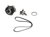 Water pump, belt & thermostat kit. Porsche 991.2 Carrera / 992.1 Carrera / 2S / 4S / turbo / 992.2 Carrera 2 - 9A210604902, 0PB121005A, 0PB121005C, 0PB121005E, 9A712168800, 0PB121688, 9A110655900, 9A110622603, 9A110622602, 9A712111000, 0PB121110A, 0PB903137A, 9A110221800, 0PB903137G