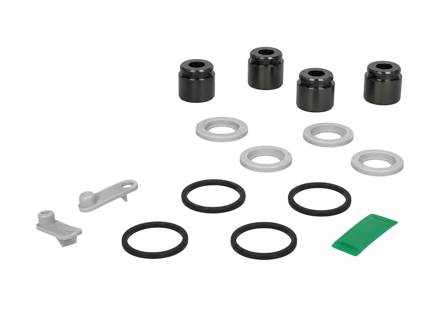 Kit de pistones y juntas para pinzas de freno traseras de alto rendimiento (28 mm y 30 mm). Porsche 986 / 987 / 981 / 718 / 964 / 996 / 997 / 928 / 944 / 968 - 95135291701, 95135291700 - 672801