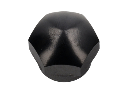 Dado a tazza per gruppo braccio tergicristallo anteriore, NERO. Porsche 911 / 914 - 90162834100