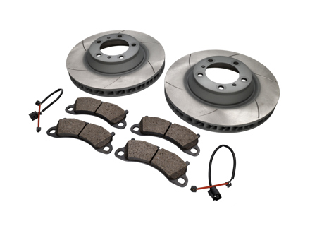 VOOR Remblokken en remschijfpakket Porsche 991 S 3.8L - 99135240301, 99135240401, 99135140302, 99735140402