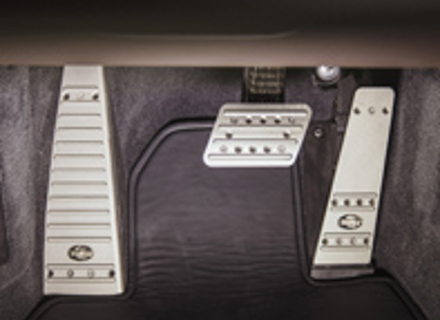 TechArt Aluminium three piece sports pedal set. Porsche 992 pdk - 092.460.401.009, 092.460.451.009