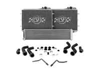 Aluminium radiator for water coolant fluid & hoses SET OF 3. Porsche 996 turbo / GT2 - 99610613172, 99610613174, 99610613270, 99610613272, 99610603773, 99610603775 - 7056, 7055, 7053