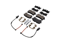 后刹车片及配件，Zimmerman 标准系列。适用于保时捷 95B Macan Turbo - 24643.170.2, 95B698451, 95B698451A, 95B698451B, 95B698451L - 24643.170.2