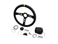 Momo MOD.07 Steering Wheel Black Leather Kit Porsche 964/993 - 96465210400, 92861222000 - M11111811312L