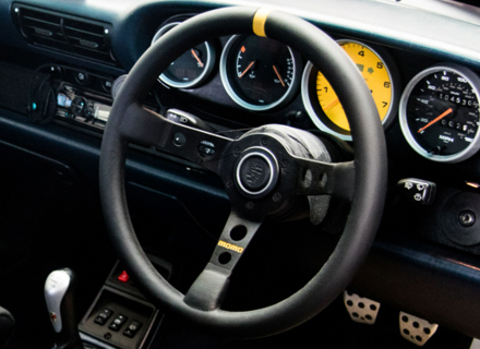 Kit Volant Momo MOD.07 Cuir Noir Porsche 964/993 - 96465210400, 92861222000 - M11111811312L