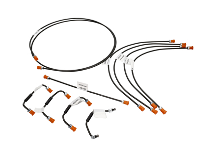 Kit de línea de freno. Porsche 356C - 64442314, 69535260100, 69535260201, 69535531300, 69535560500, 69535560600 - 1661501210 Kit de línea de freno. Porsche 356C - 64442314, 69535260100, 69535260201, 69535531300, 69535560500, 69535560600 - 1661501210