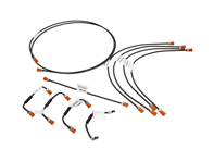 Brake line kit. Porsche 356 C - 64442314, 69535260100, 69535260201, 69535531300, 69535560500, 69535560600 - 1661501210 Brake line kit. Porsche 356 C - 64442314, 69535260100, 69535260201, 69535531300, 69535560500, 69535560600 - 1661501210