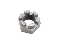 Tuerca almenada del cubo de la rueda trasera. Porsche 911/912/914 - 90133280601, 90133280600