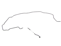 Air line, front fuel system. Porsche 996 Carrera - 99620136101 Air line, front fuel system. Porsche 996 Carrera - 99620136101