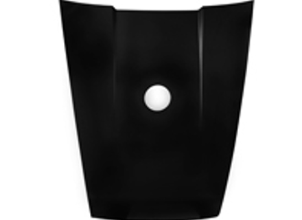 Capó con orificio de llenado de combustible en el centro 'Aspecto RSR'. Porsche 911 1963-73 - 1680101300, 90151101020, 90151101024GRV, 90151101022, 90151101022GRV - 1680101300