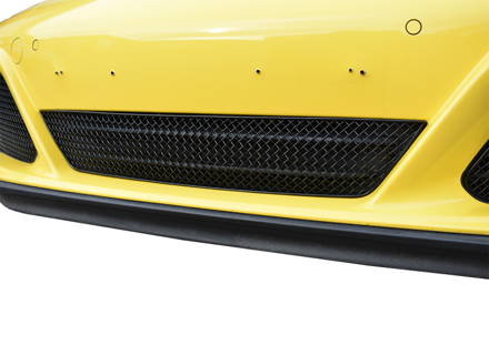 Pare-chocs avant Grille centrale en acier inoxydable ZunSport. Porsche 991.2 Carrera S - ZPR81916B, ZPR81916B