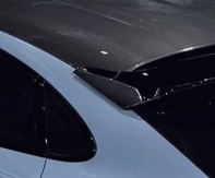 Side trim carbon fibre for roof spoiler. Porsche 9YA Cayenne turbo GT Coupe - 9Y3863149BO3G, 9Y3863150BO3G Side trim carbon fibre for roof spoiler. Porsche 9YA Cayenne turbo GT Coupe - 9Y3863149BO3G, 9Y3863150BO3G