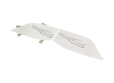 Logo piastra terminale alettone posteriore Weissach RS. Porsche 992 GT3RS - 99204482093OZ1, 99204482093BO1, 99204482093II0, 99204482093II9 Logo piastra terminale alettone posteriore Weissach RS. Porsche 992 GT3RS - 99204482093OZ1, 99204482093BO1, 99204482093II0, 99204482093II9