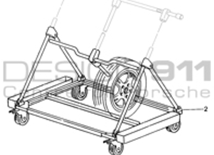Ruote e pneumatici Sistema di trasporto / stoccaggio Porsche 996 / 997