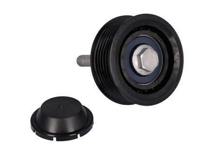 Umlenkrolle der Riemenspannrolle. Porsche 958 Cayenne 3.6L / 970 Panamera 3.0L - 94610211876, 94610211875 Umlenkrolle der Riemenspannrolle. Porsche 958 Cayenne 3.6L / 970 Panamera 3.0L - 94610211876, 94610211875