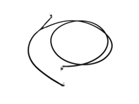 Hose Line For Washer, Front. Porsche 95B Macan 2014>> - 95B955960, 95B955960A