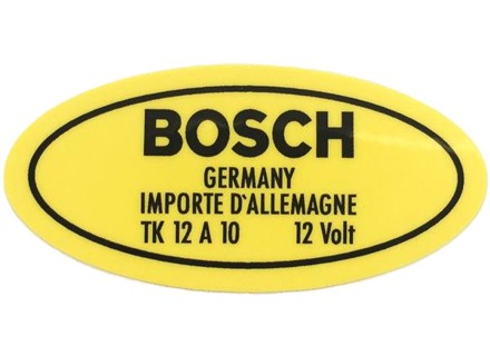 Adhesivo para bobina de encendido de 12 V. Porsche 912 / 356 - 64470100801 - 356234-15