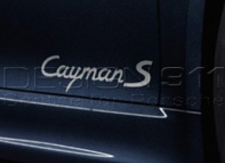 Model designation on doors. Porsche 981 Cayman - 98104480071041, 981044800701V04, 98104480071V04 Model designation on doors. Porsche 981 Cayman - 98104480071041, 981044800701V04, 98104480071V04