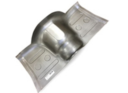 Piso del asiento trasero completo con cubierta de la caja de cambios. Porsche 356A - 64450107300 Piso del asiento trasero completo con cubierta de la caja de cambios. Porsche 356A - 64450107300